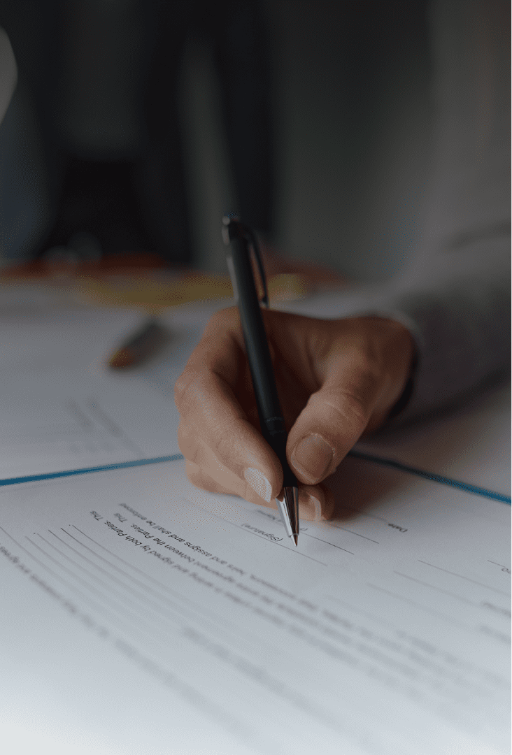 Filling out forms with pen